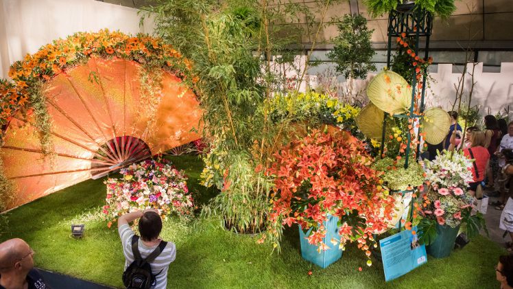 圖爾恩國際園藝博覽會,圖爾恩國際園藝博覽會現場，花園展現場
